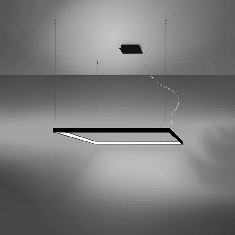 ŻYRANDOL NELYA L LED 1XLED CZARNY