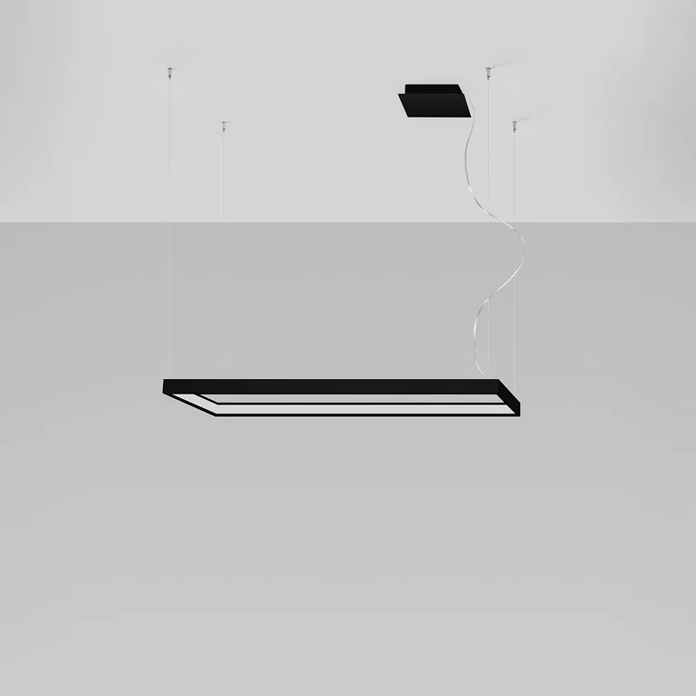 ŻYRANDOL TUULA M LED 1XLED CZARNY