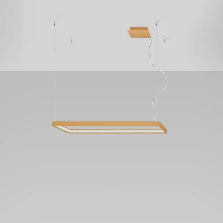 ŻYRANDOL TUULA M LED 1XLED ZŁOTY