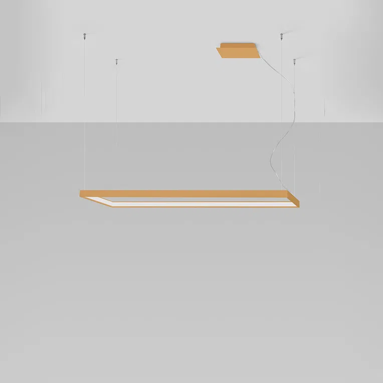 ŻYRANDOL TUULA L LED 1XLED ZŁOTY