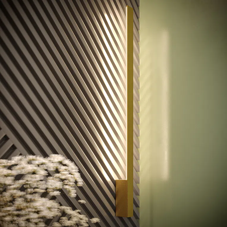 KINKIET LAHTI S LED 1XLED ZŁOTY