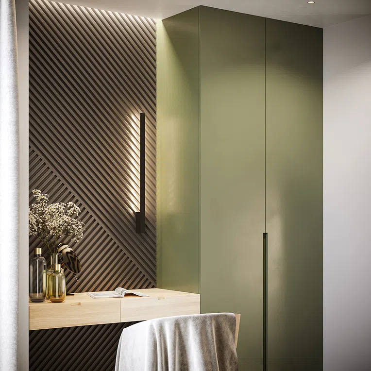 KINKIET LAHTI L LED 1XLED CZARNY