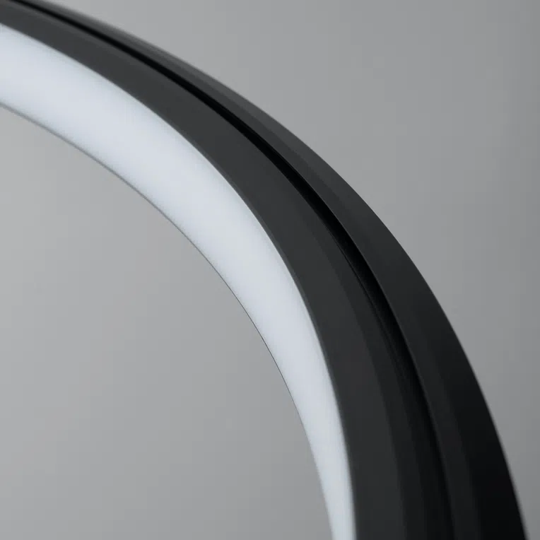 ŻYRANDOL RISA 90 LED 1XLED CZARNY