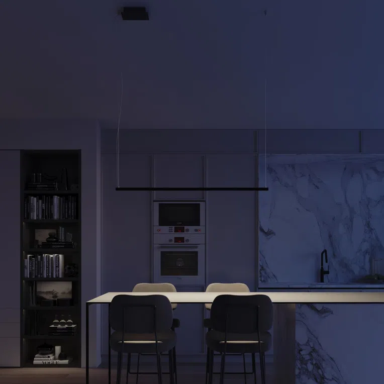 LAMPA WISZĄCA STRANG 120 LED 1XLED CZARNY