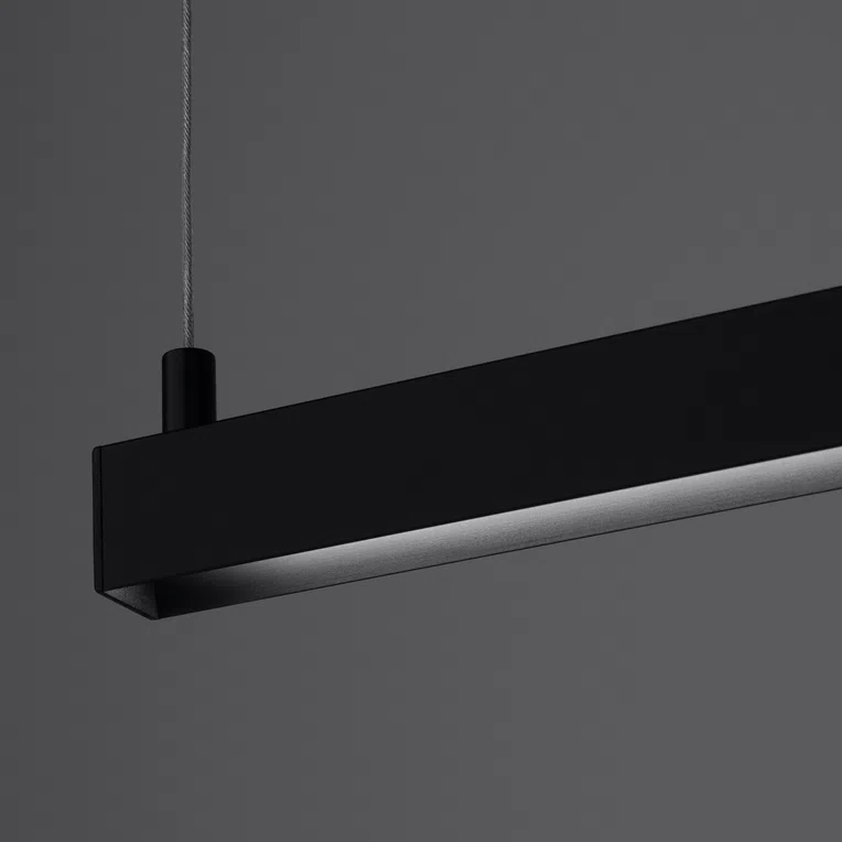 LAMPA WISZĄCA STRANG 120 LED 1XLED CZARNY