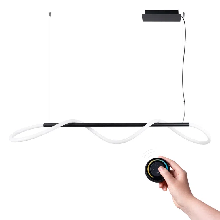 LAMPA WISZĄCA GALAKSE 148 LED 1XLED CZARNY