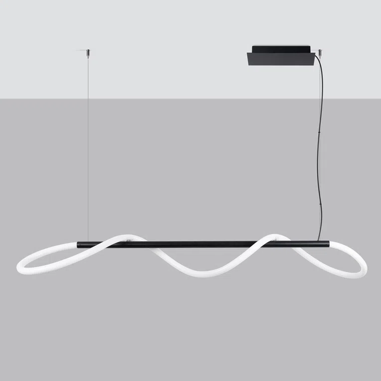 LAMPA WISZĄCA GALAKSE 148 LED 1XLED CZARNY