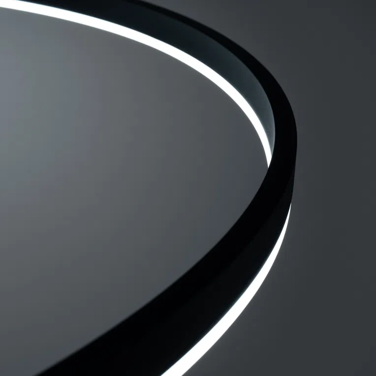 ŻYRANDOL ODA 80 LED 1XLED CZARNY