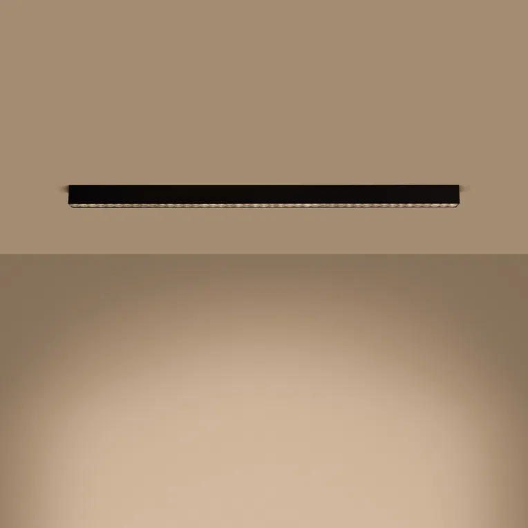 PLAFON SOREN LED 1XLED CZARNY