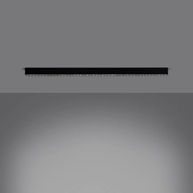 PLAFON SOREN LED 1XLED CZARNY