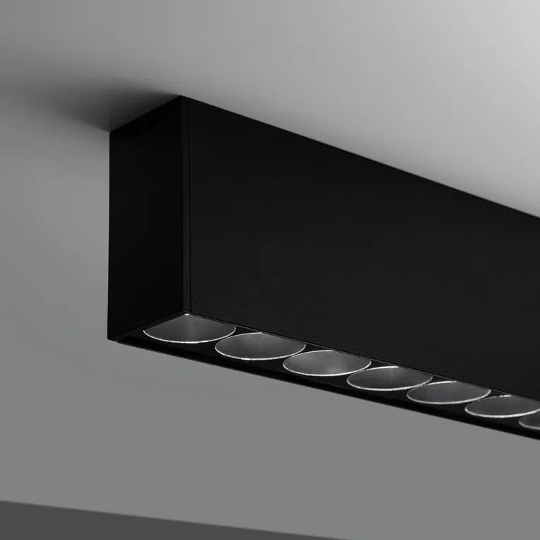 PLAFON SOREN LED 1XLED CZARNY