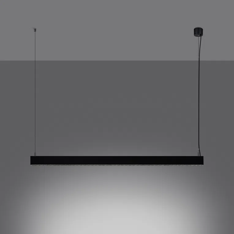 LAMPA WISZĄCA SOREN LED 1XLED CZARNY