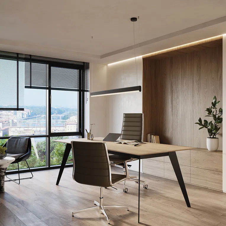 LAMPA WISZĄCA FARGE LED 1XLED CZARNY