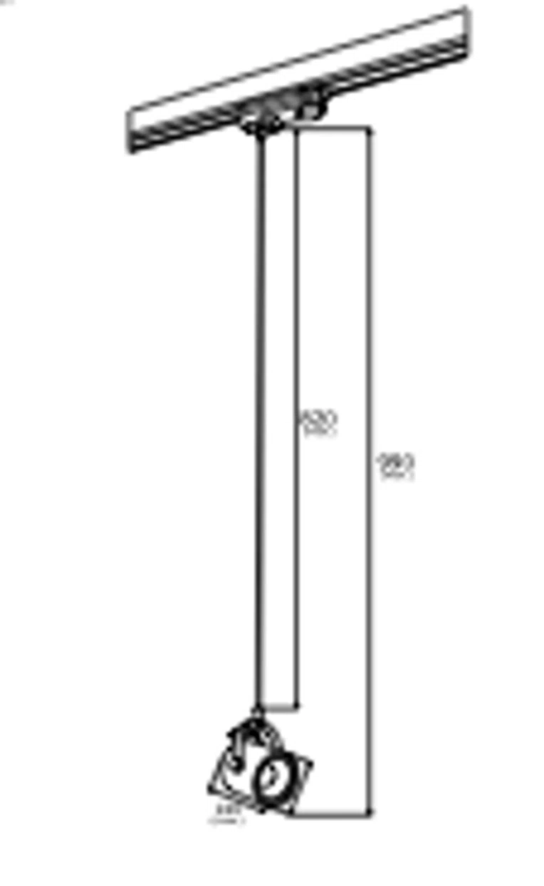 Lampa Wisząca Net Plus 4748 1Xe27 błękitna