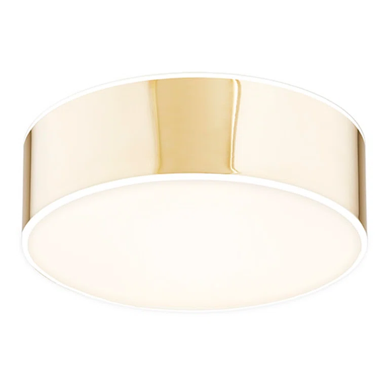 Plafon Atlantis 4077 1Xe27 złoty/biały