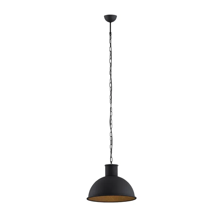 Lampa Wisząca Eufrat 3191 1Xe27 czarna
