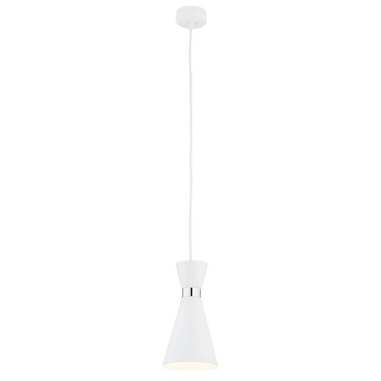 Lampa Wisząca Lukka 3892 1Xe27 biała/chrom
