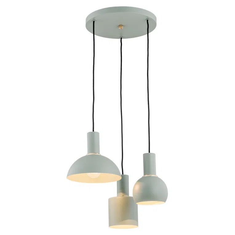 Lampa Wisząca Sines 1470 3Xe27 szałwia