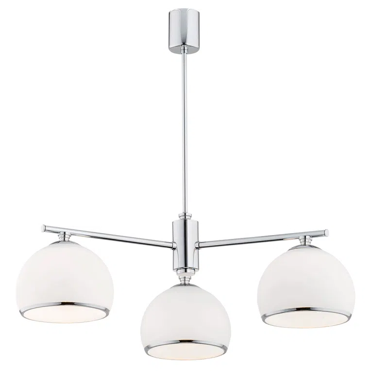 Żyrandol Marbella 1487 3Xe27 Chrom/Opal