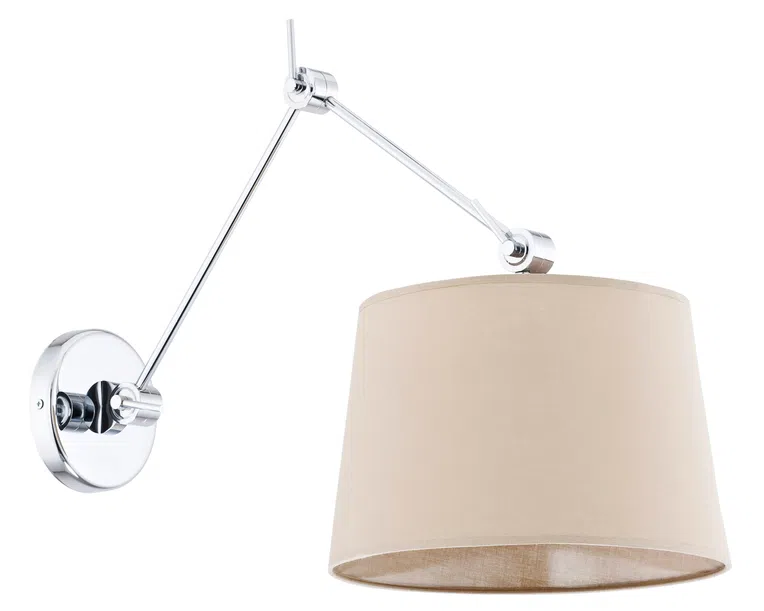 Kinkiet Zakyntos 3546 1Xe27 beżowy/chrom