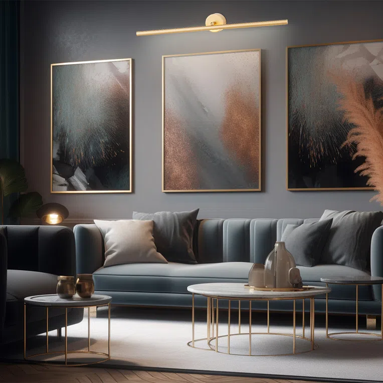 Kinkiet Miriam LED złoty