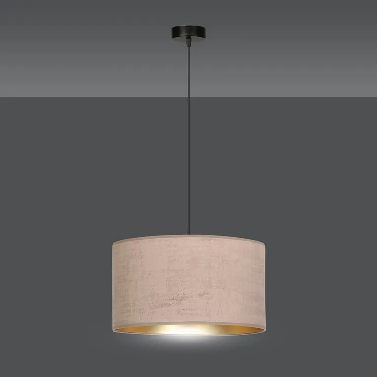 Lampa Wisząca Hilde 1 Bl1053/1 1Xe27 różowa