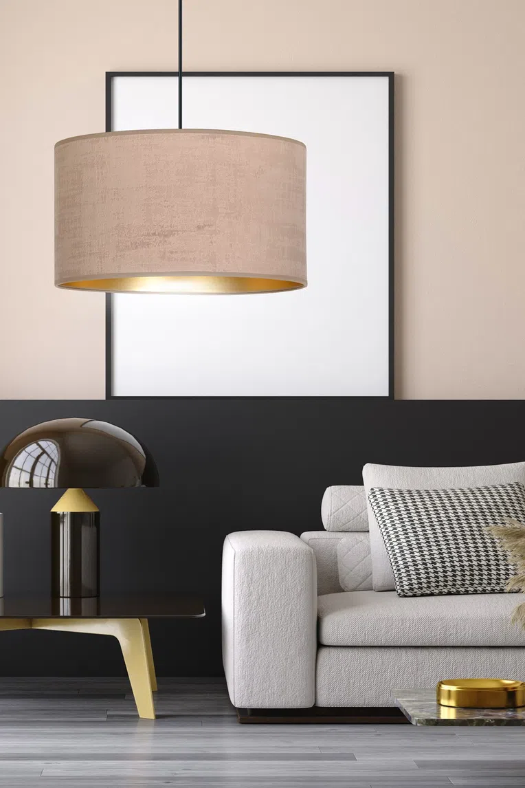 Lampa Wisząca Hilde 1 Bl1053/1 1Xe27 różowa