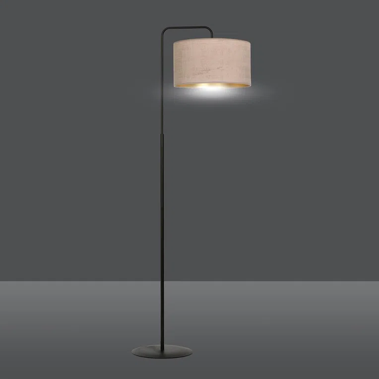 Lampa Stojąca Hilde Lp1 Bl1053/Lp1 1Xe27 różowa