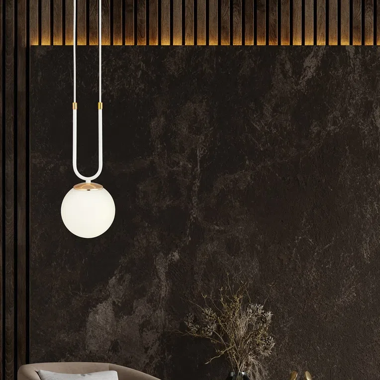 Lampa Wisząca Glam 1 1115/1 1Xe14 biała