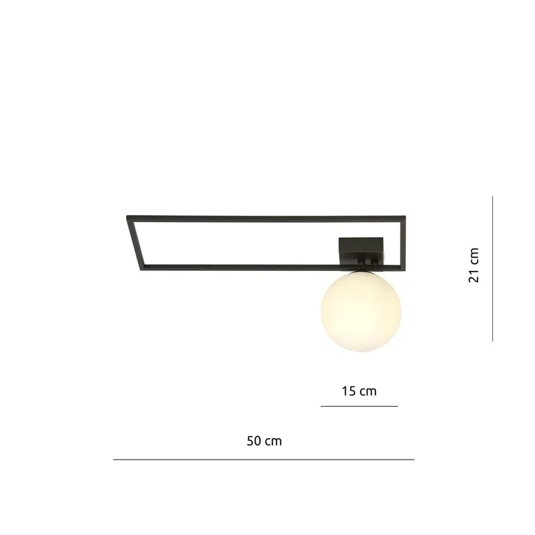 Lampa Sufitowa Imago 1A 1130/1A 1Xe14 biała