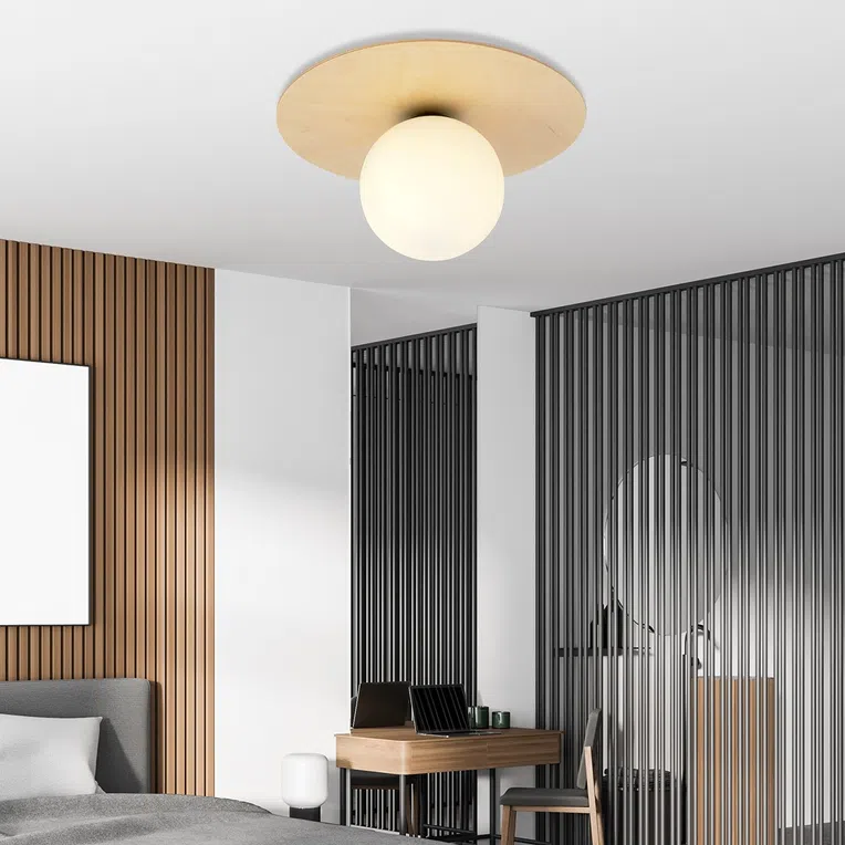 Lampa Sufitowa Kenzo 1B 1142/1B 1Xe14 biała