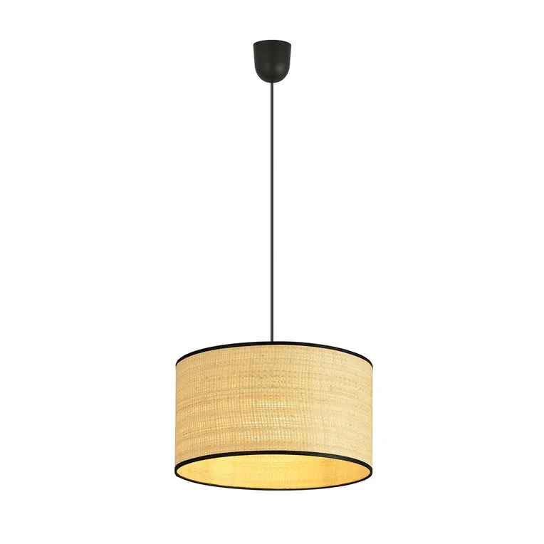 Lampa Wisząca Aston 1 Rattan 1149/1 1Xe27 brązowa