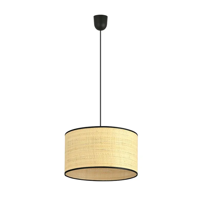 Lampa Wisząca Aston 1 Rattan 1149/1 1Xe27 brązowa