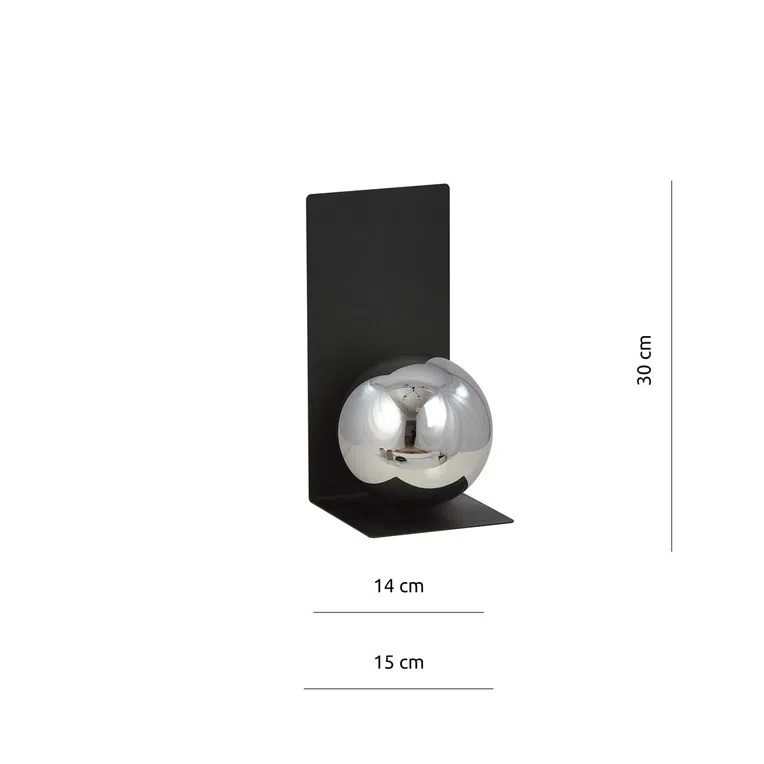 Kinkiet Form 6 1166/6 1Xe14 grafitowy