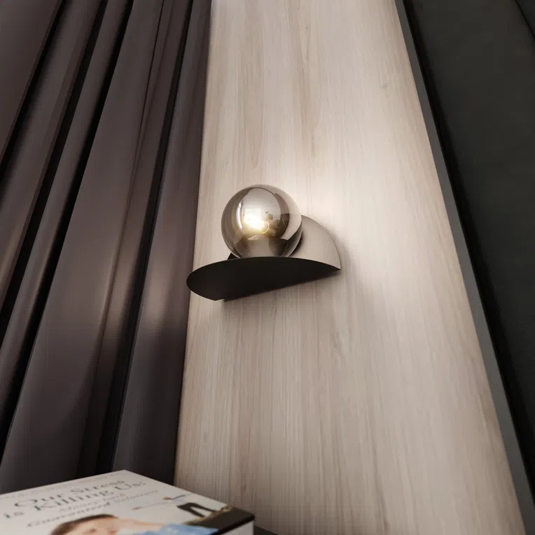 Kinkiet Form 8 1166/8 1Xe14 grafitowy