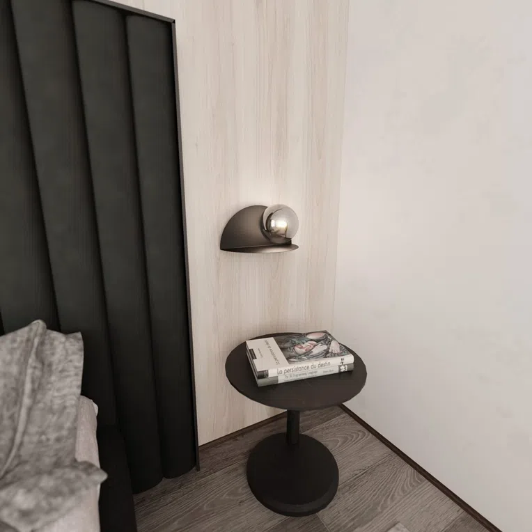 Kinkiet Form 8 1166/8 1Xe14 grafitowy