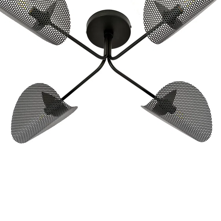 Lampa Sufitowa Gomez 41171/4 4Xe14 brązowa