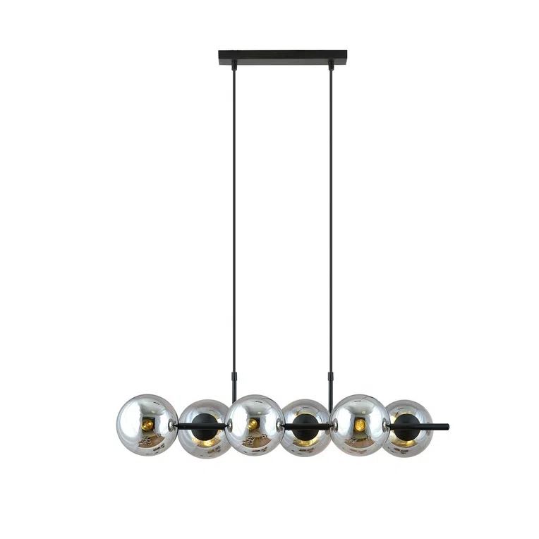 Lampa Wisząca Rory 61207/6 6Xe14 grafitowa