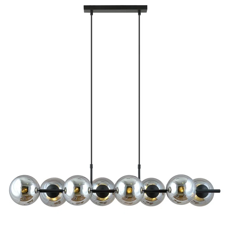 Lampa Wisząca Rory 81207/8 8Xe14 grafitowa
