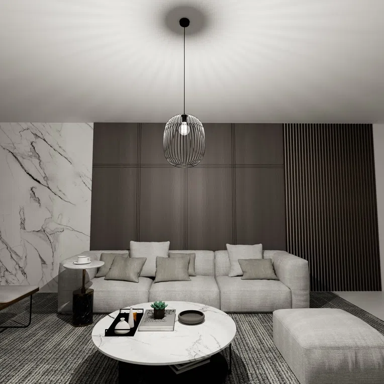 Lampa wisząca onyx 1 bl 6611 czarny