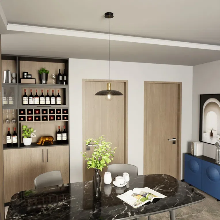 Lampa wisząca spirit 1 black 6834 czarny