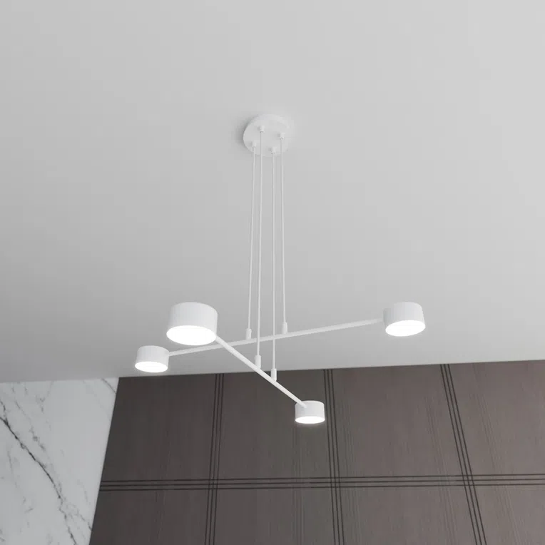 Lampa wisząca modus 4 white 6912 biały