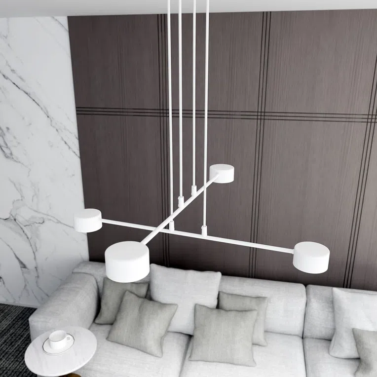 Lampa wisząca modus 4 white 6912 biały