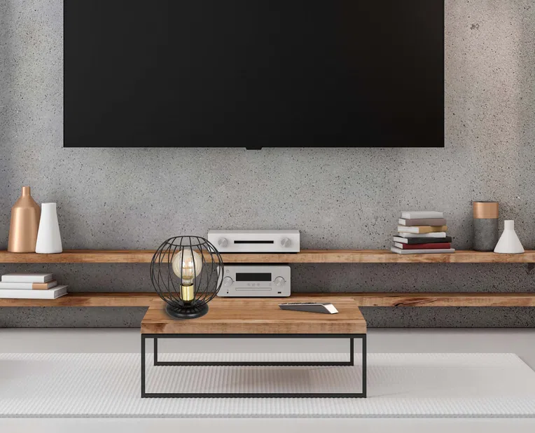 Lampka Nocna Albio Ln1144/Ln1 1Xe27 czarna