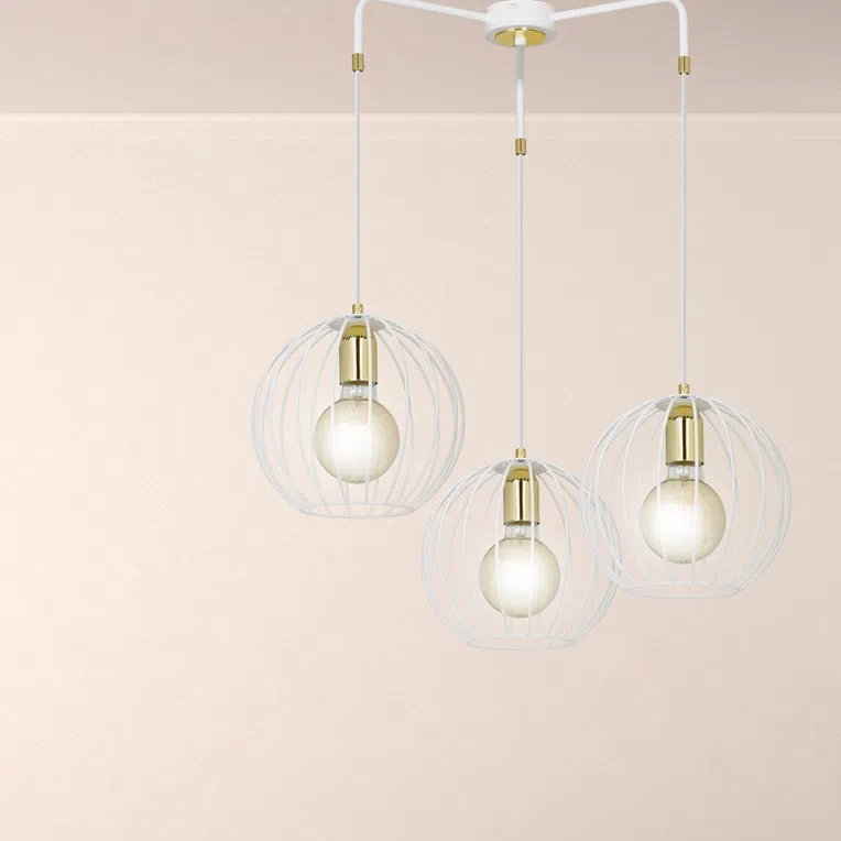 Lampa Wisząca Albio 3 145/3 3Xe27 biała