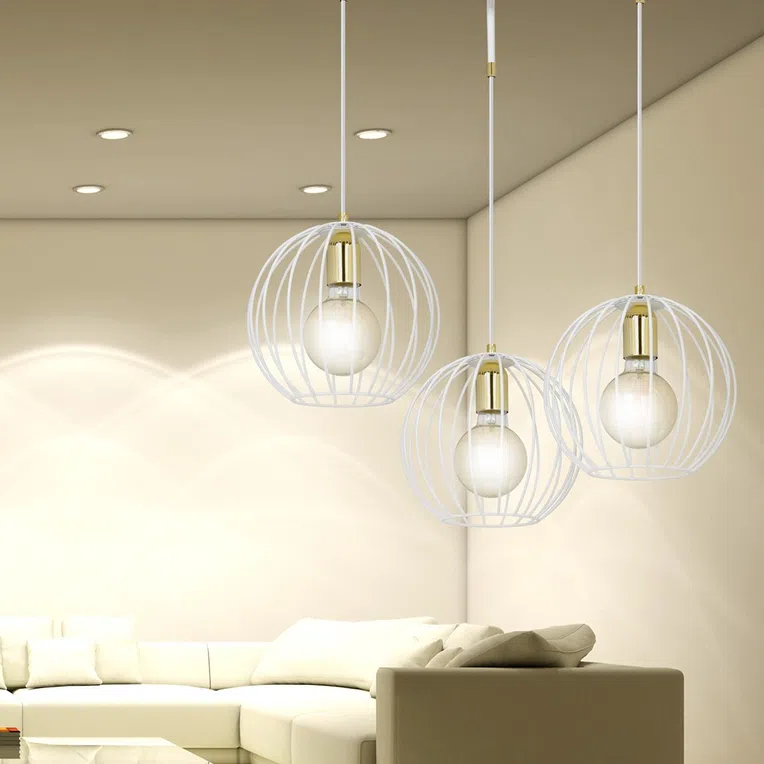 Lampa Wisząca Albio 3 145/3 3Xe27 biała