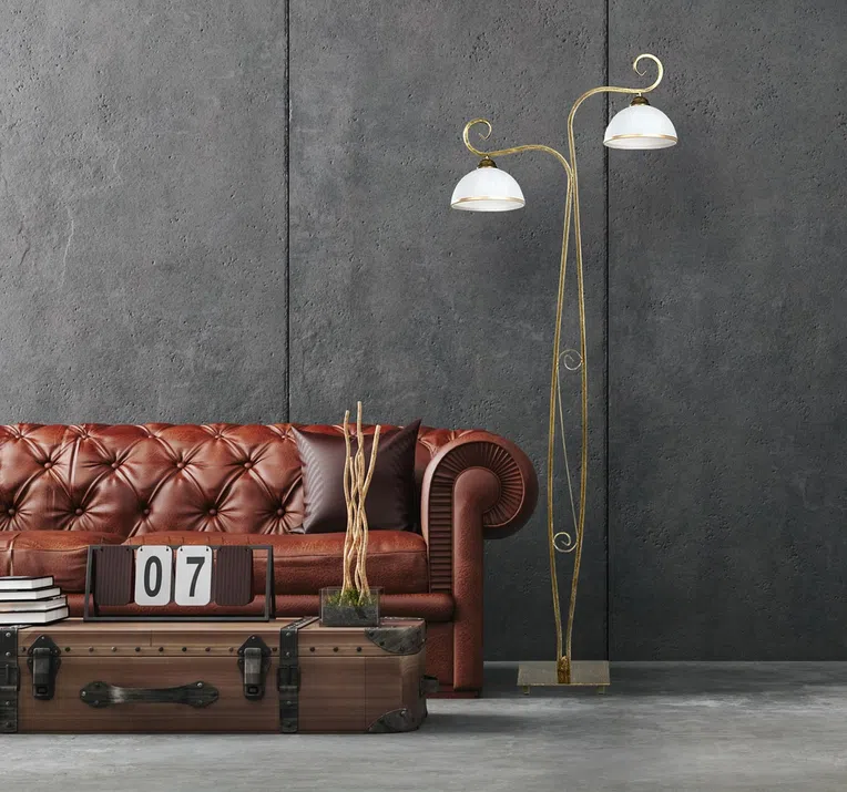 Lampa podłogowa wivara lp2 gold 4722 złoty
