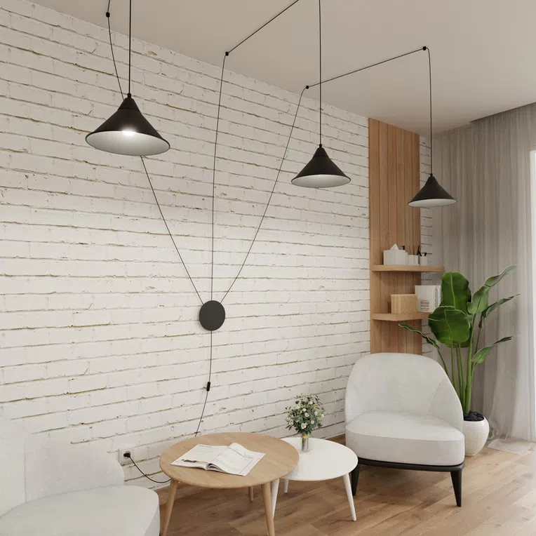 Lampa Wisząca Abramo 3160/3 3Xe27 czarna