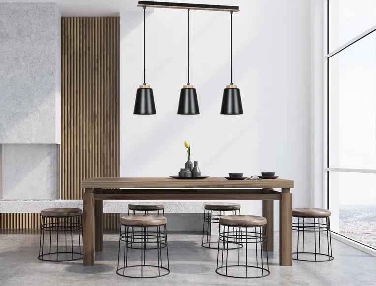 Lampa Wisząca Bolero 3442/3 3Xe27 czarna