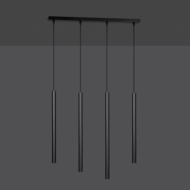 Lampa Wisząca Selter 4552/4 4Xg9 czarna